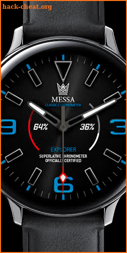 Messa Watch Face LX12 Black screenshot