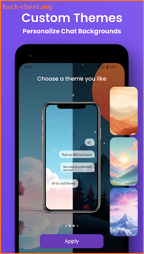 Message App: Text SMS screenshot