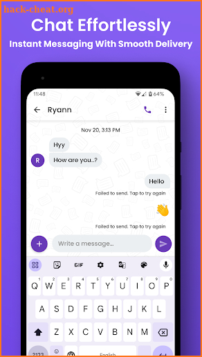Message App: Text SMS screenshot