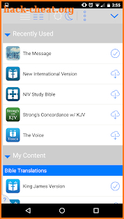 Message Bible screenshot