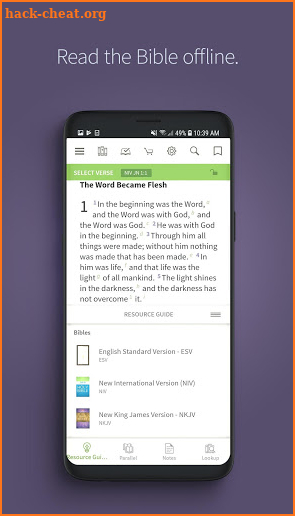 Message Bible by Olive Tree screenshot