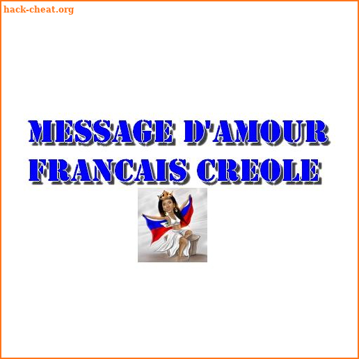 Message d'amour Francais Creole screenshot
