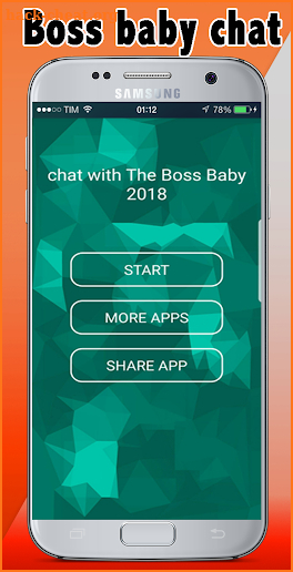 message from boss baby prank screenshot