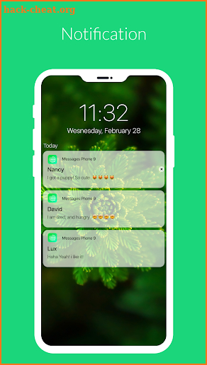 Message OS 12 screenshot
