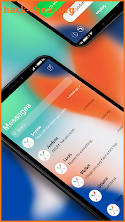 Message Phone X – Messaging Theme OS11 screenshot