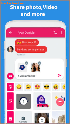 Message Text and Call Video Chat Free screenshot