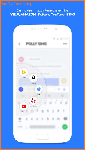 MessageCube: SMS / MMS Messaging Plus Smart Search screenshot