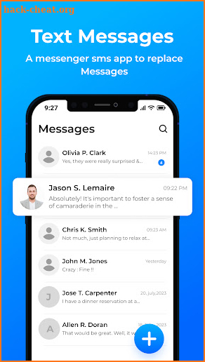 Messages screenshot