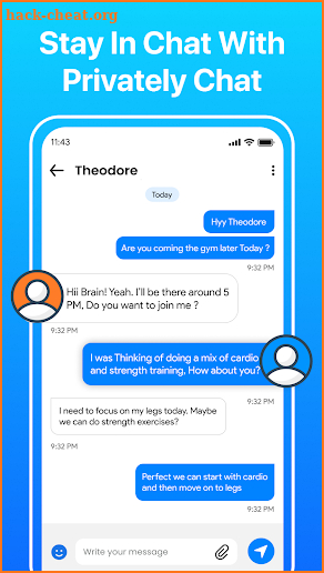 Messages screenshot