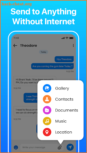 Messages screenshot