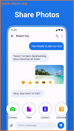 Messages screenshot