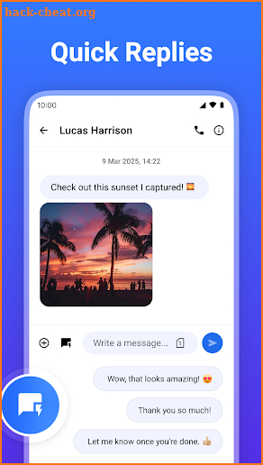 Messages screenshot
