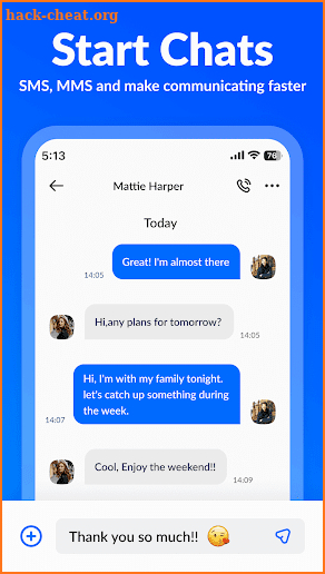 Messages App screenshot