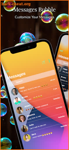 Messages Bubble : Messages iOS screenshot
