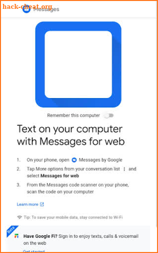 Messages for Tablets screenshot