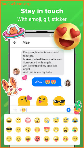 Messages: free texting messages chat app screenshot