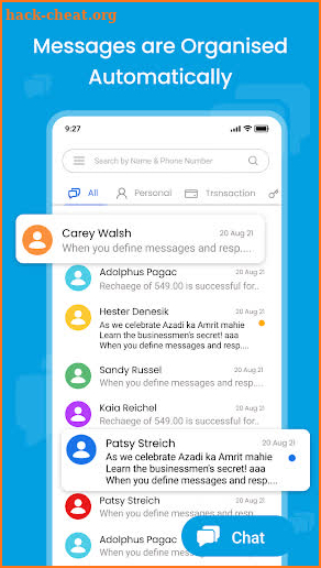 Messages - Messaging screenshot