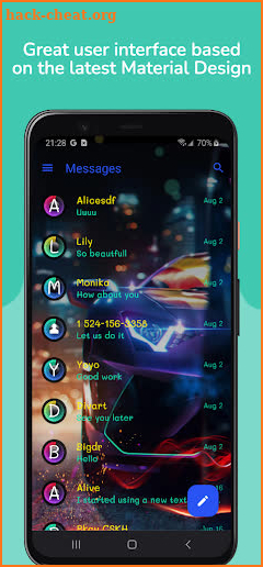 Messages - Messenger, SMS screenshot