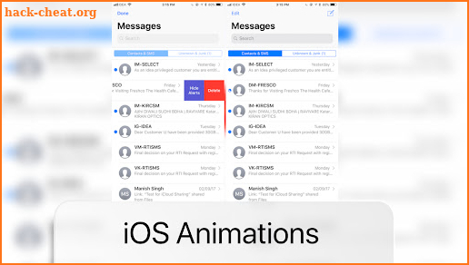 Messages - OS messages iphone screenshot