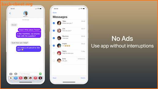 Messages Phone 15 - OS 17 Pro screenshot
