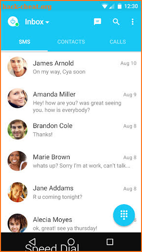 Messages + SMS screenshot