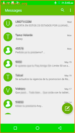 Messages SMS & MMS screenshot