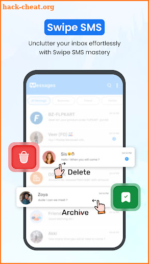 Messages : SMS & Private Chat screenshot