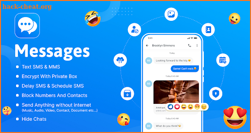 Messages : SMS & Text Message screenshot