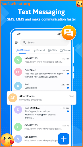 Messages : SMS & Text Message screenshot
