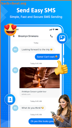 Messages : SMS & Text Message screenshot