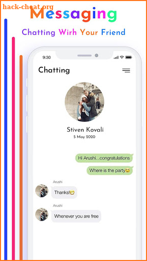 Messaging screenshot