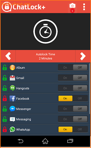 Messenger and Chat Lock screenshot