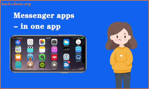Messenger apps  - in one app screenshot