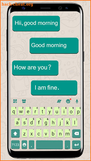 Messenger Chat SMS Theme screenshot