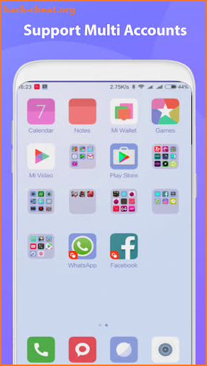 Messenger Dual App - Multi Accounts Parallel App screenshot