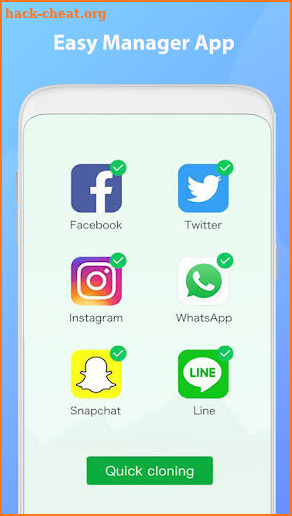 Messenger Dual App - Multi Accounts Parallel App screenshot