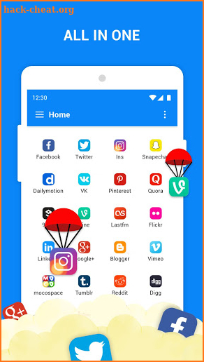 Messenger for all Social apps - New Messages screenshot