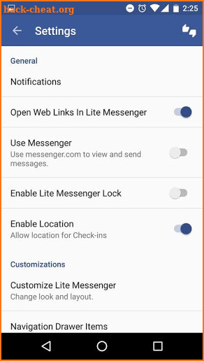 Messenger for Facebook Pro screenshot