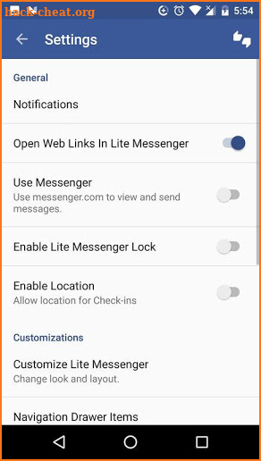Messenger for Facebook Pro screenshot