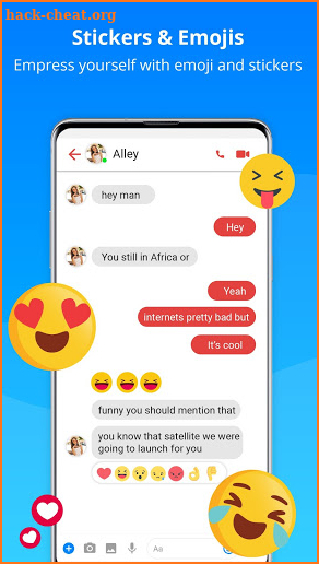 Messenger for Social App, Text & SMS screenshot