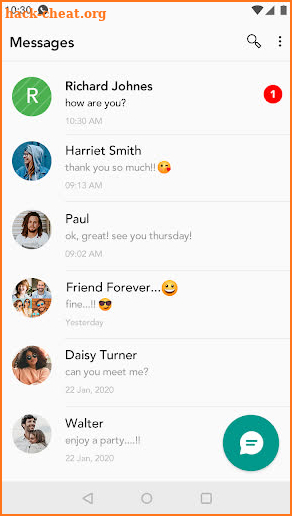 Messenger - Free Messages, Text screenshot