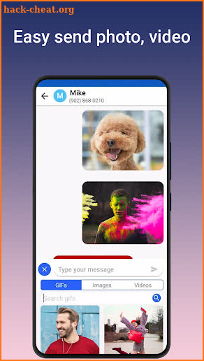 Messenger Home - SMS Widget screenshot