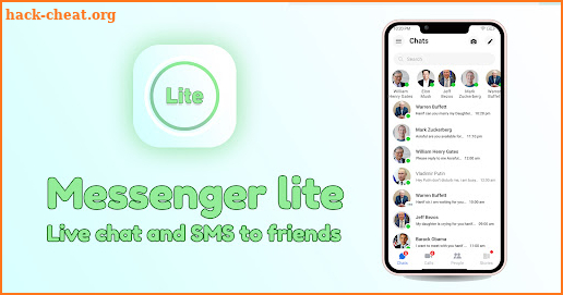 Messenger Lite 2023 Chat screenshot