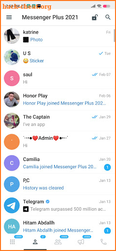 Messenger Plus 2021 screenshot