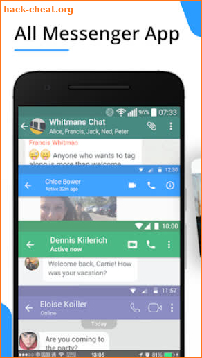 Messenger Plus for SocialMedia screenshot