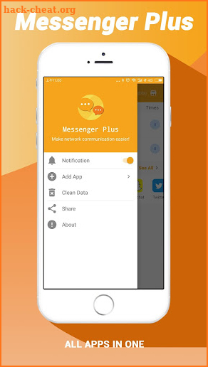 Messenger Plus - Social Network All in One screenshot