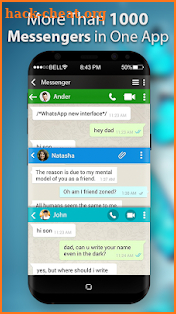 Messenger Pro - Messenger For All Social Apps 3.0 screenshot