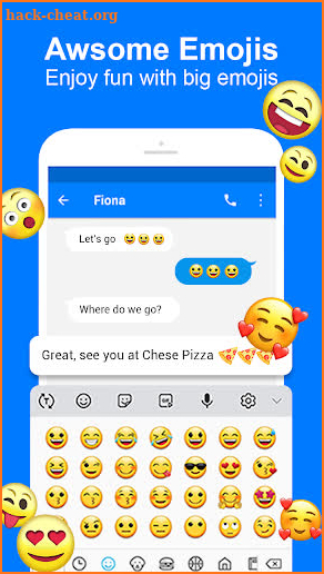 Messenger SMS - SPORT SMS Themes, Emojis screenshot