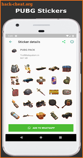 Messenger Stickers - WAStickerApps screenshot