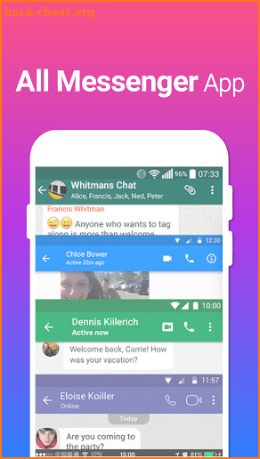 Messenger Talk - Messages,Call, Caller ID screenshot